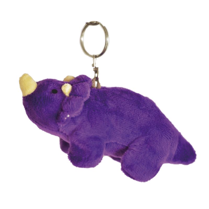 Purple Dinosaur keychain