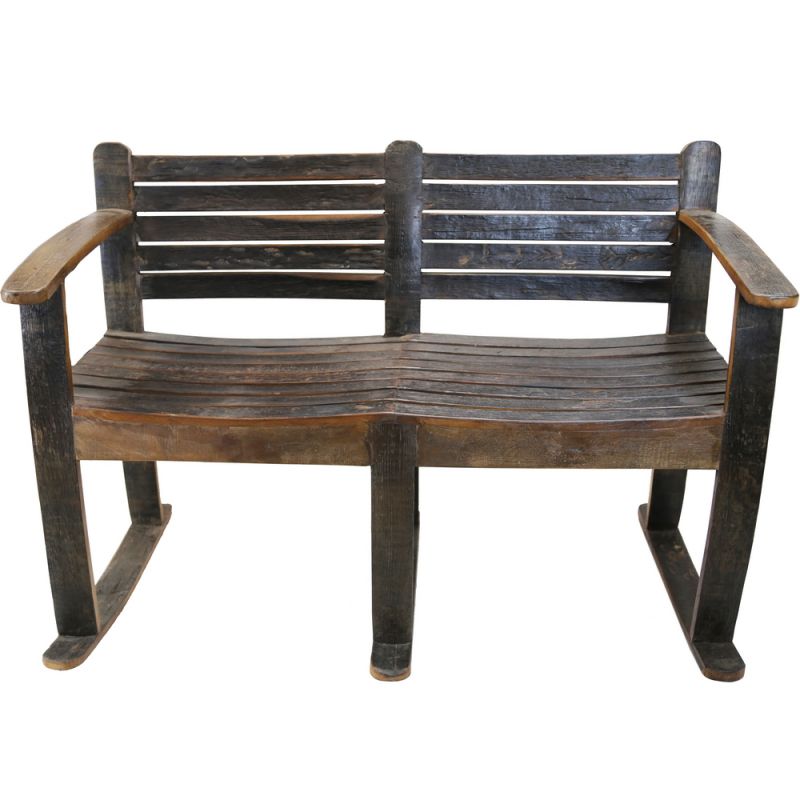 Barrel romance 2-seater bench