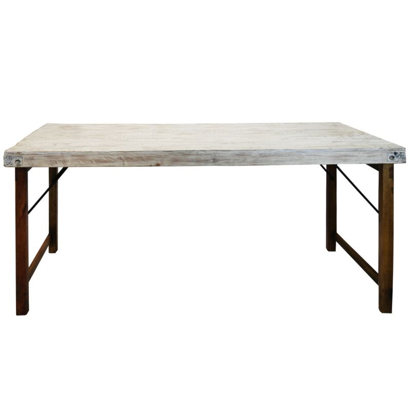 Dinning table folding white