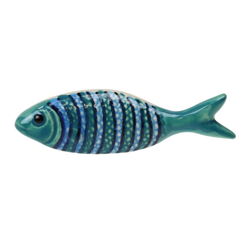 Knob fish 2.5x8cm - Vertical stripes