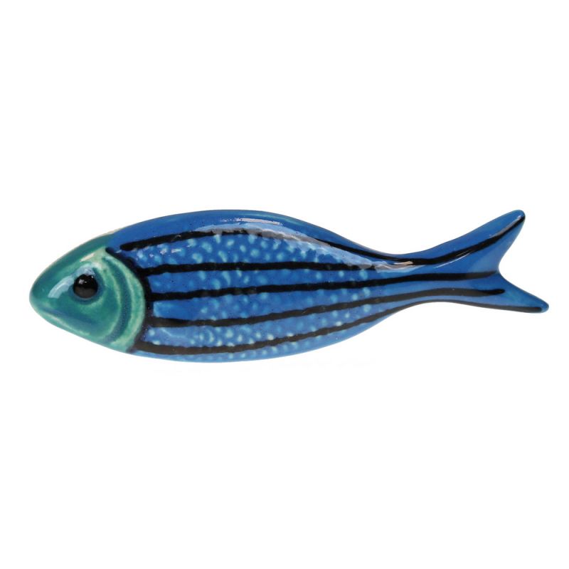 Knob fish 2.5x8cm - Horizontal stripes