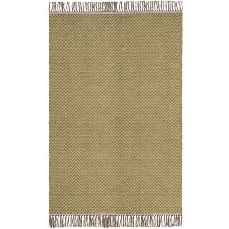 Zigzag weave rug old Gold 120 x 180cm