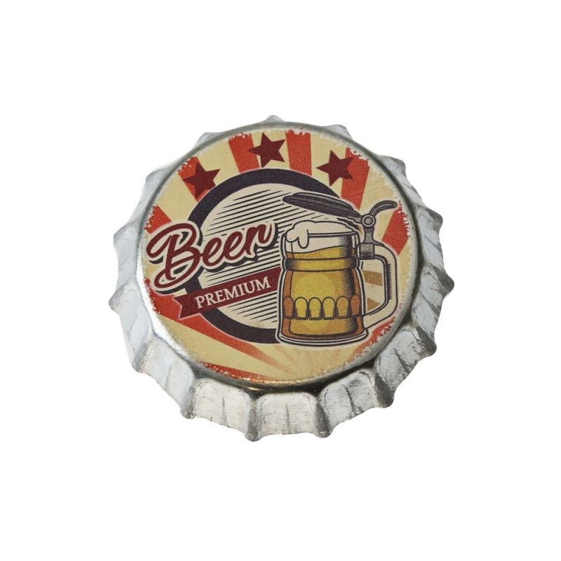 Bottle opener - bottle cap 7cm