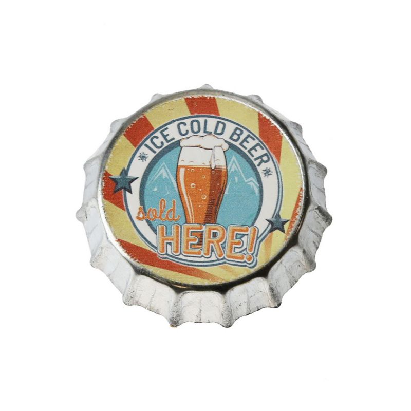 Bottle opener - bottle cap 7cm