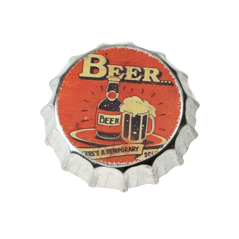 Bottle opener - bottle cap 7cm