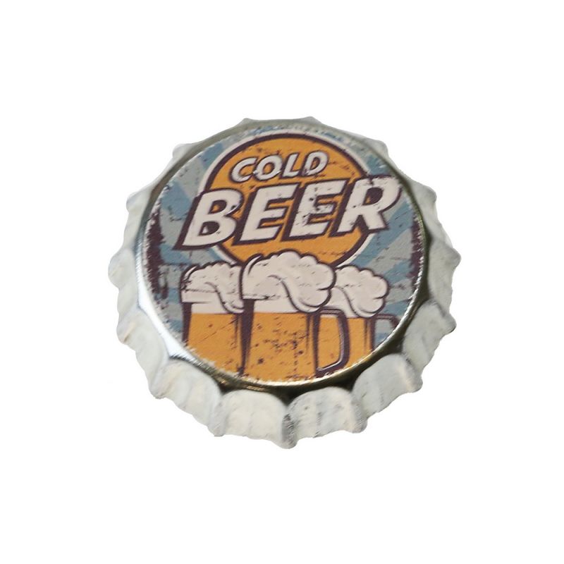 Bottle opener - bottle cap 7cm