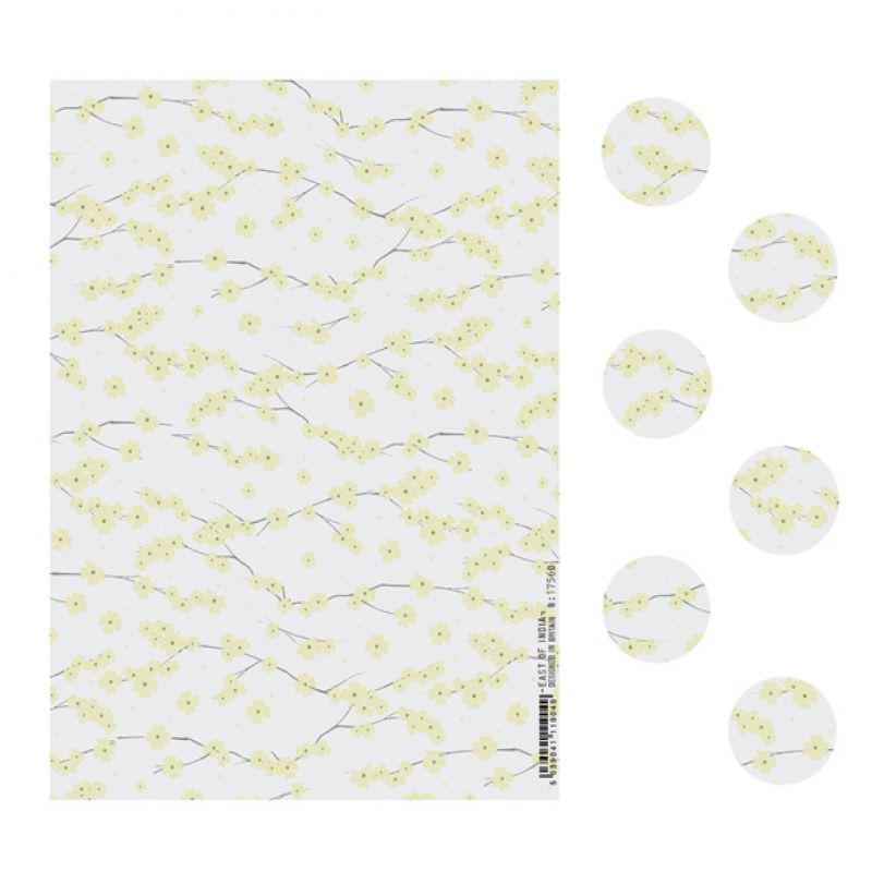 Sticker sheet-Yellow blossom (24)