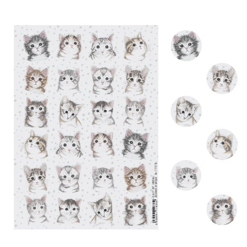 Sticker sheet-Cats (24)