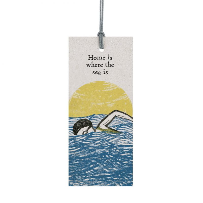 Swimmer tag-Home is where the sea is