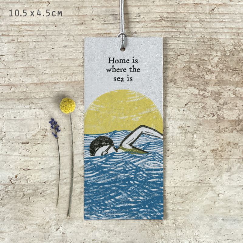 Swimmer tag-Home is where the sea is